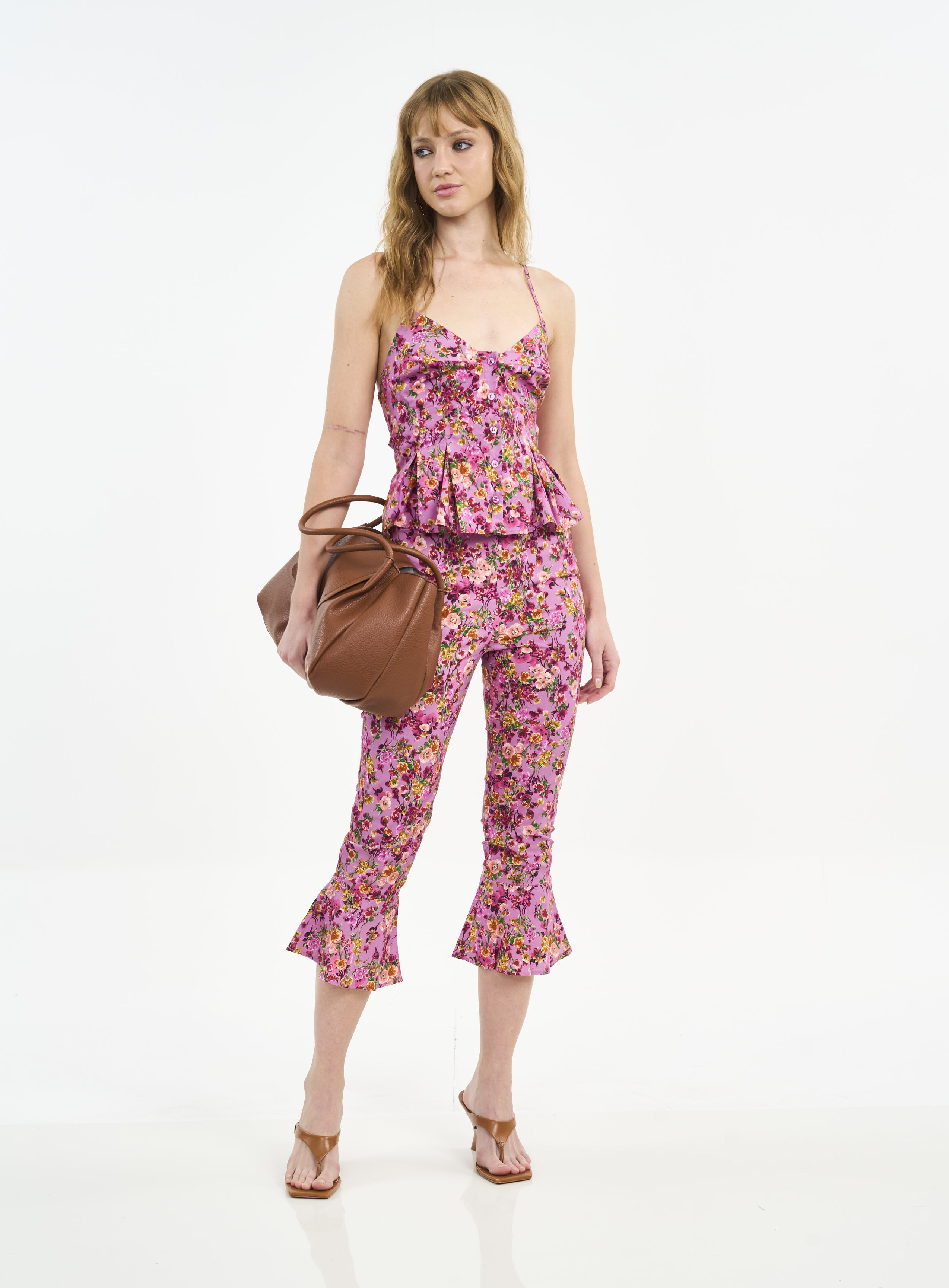 BLUSA ESTAMPADA G ORVALHO VIOLETA