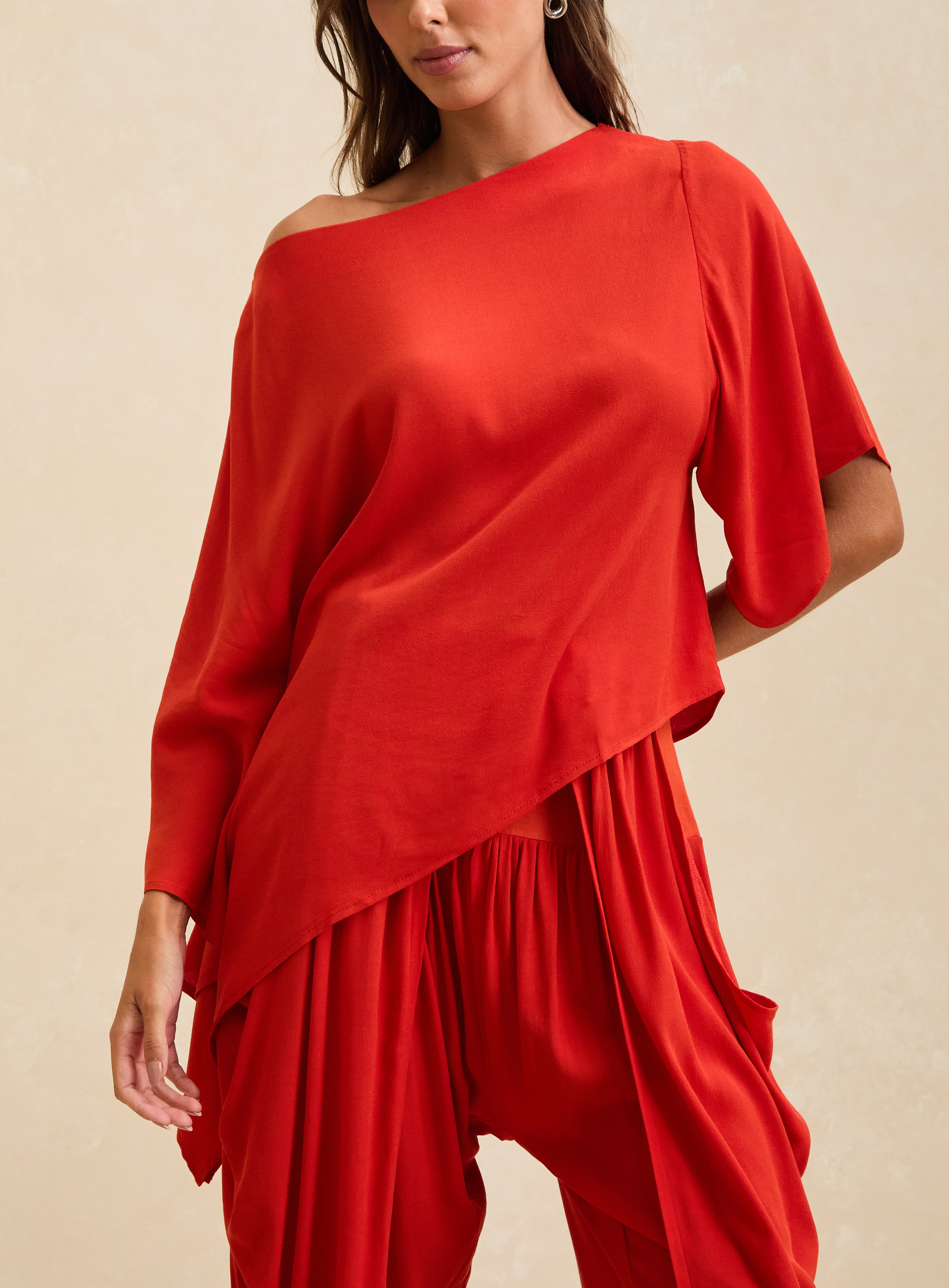 BLUSA FORUM G LARANJA SARDONI