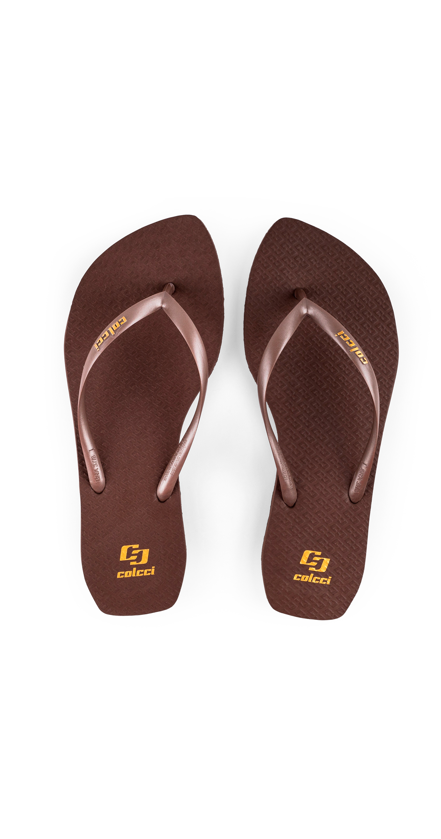 CHINELO SLIM GLAM COLCCI 33-34 MARROM CARVALHO