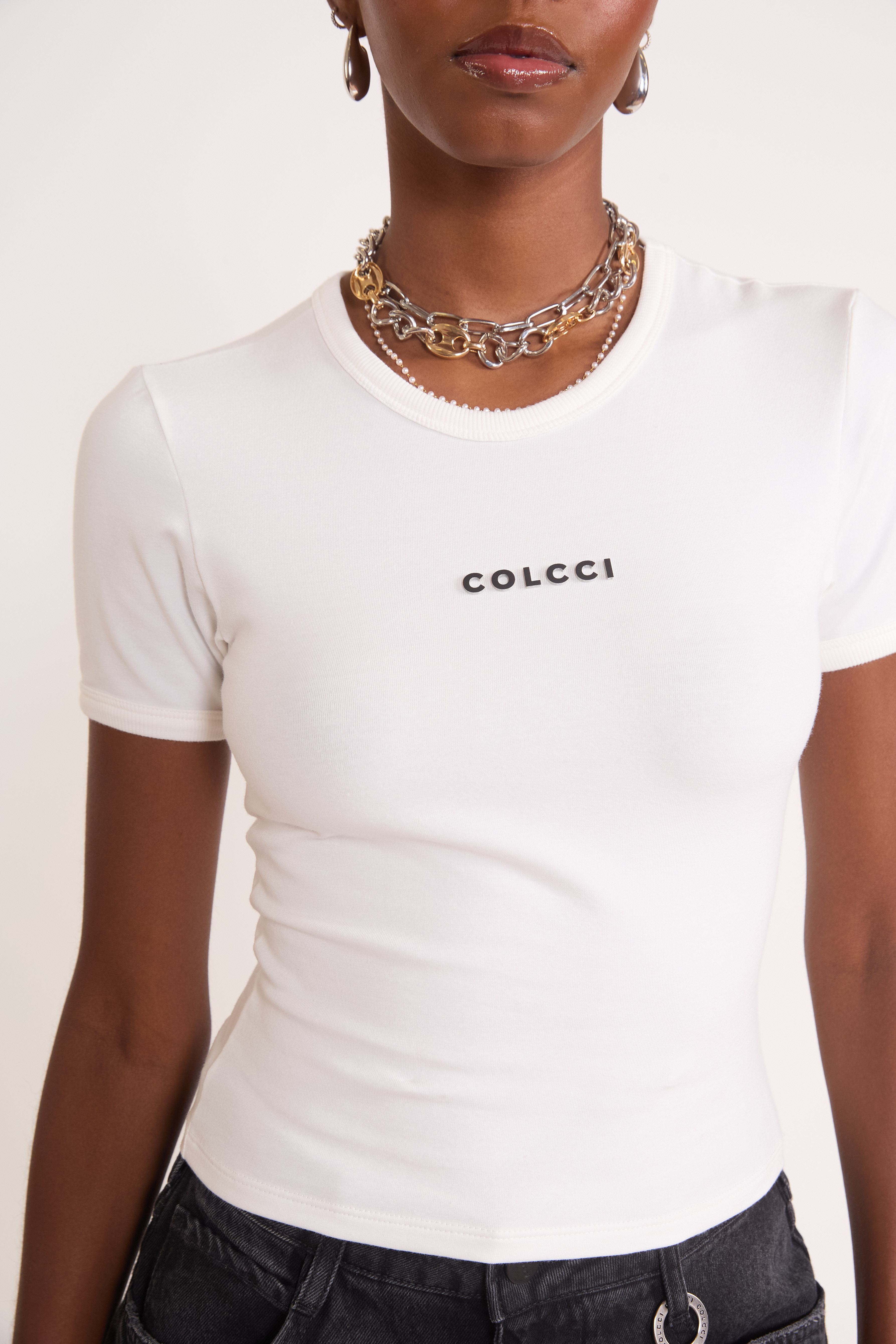CAMISETA COLCCI G MARROM BEATEN B