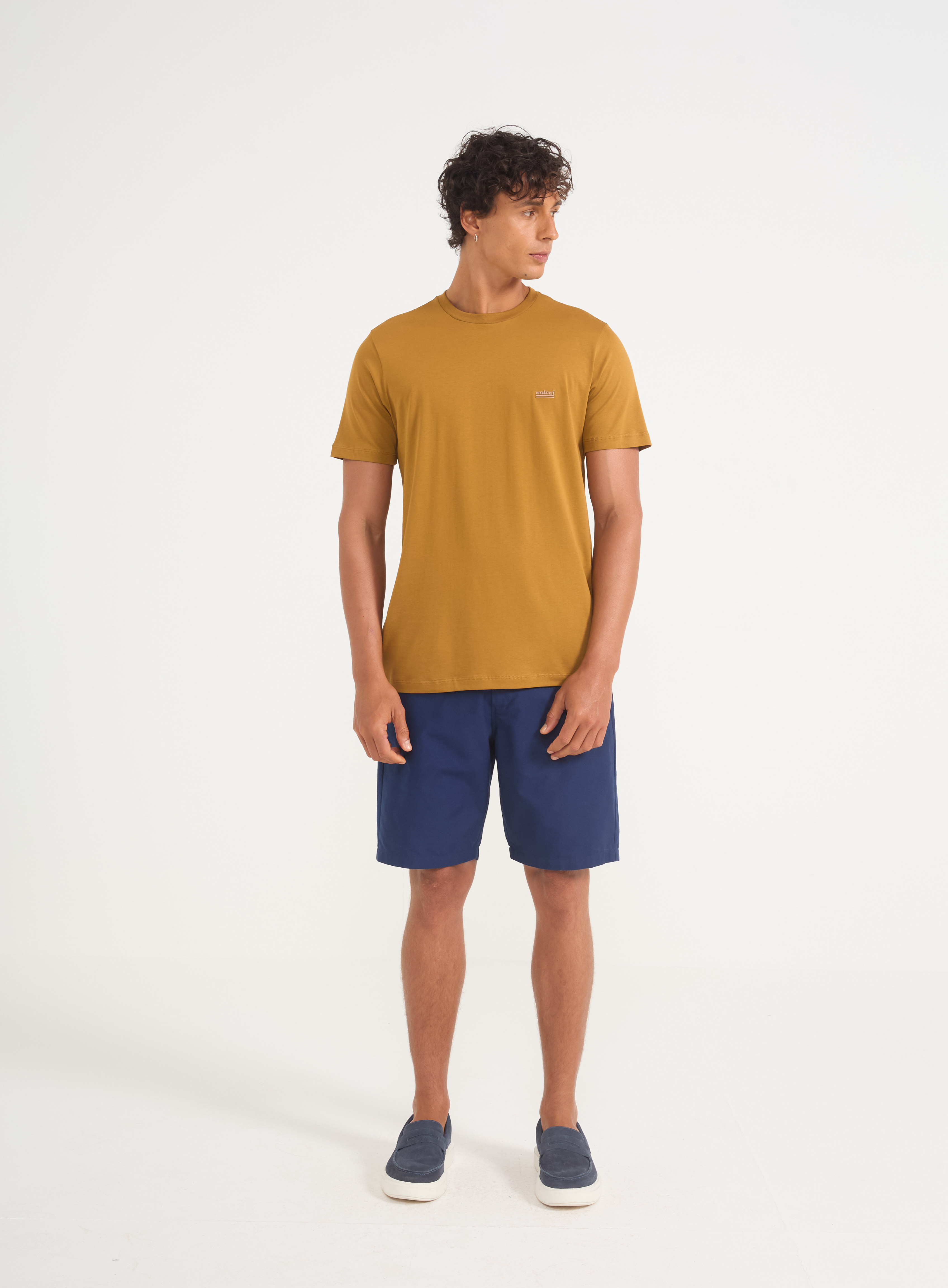 CAMISETA COLCCI G MARROM CRIVO
