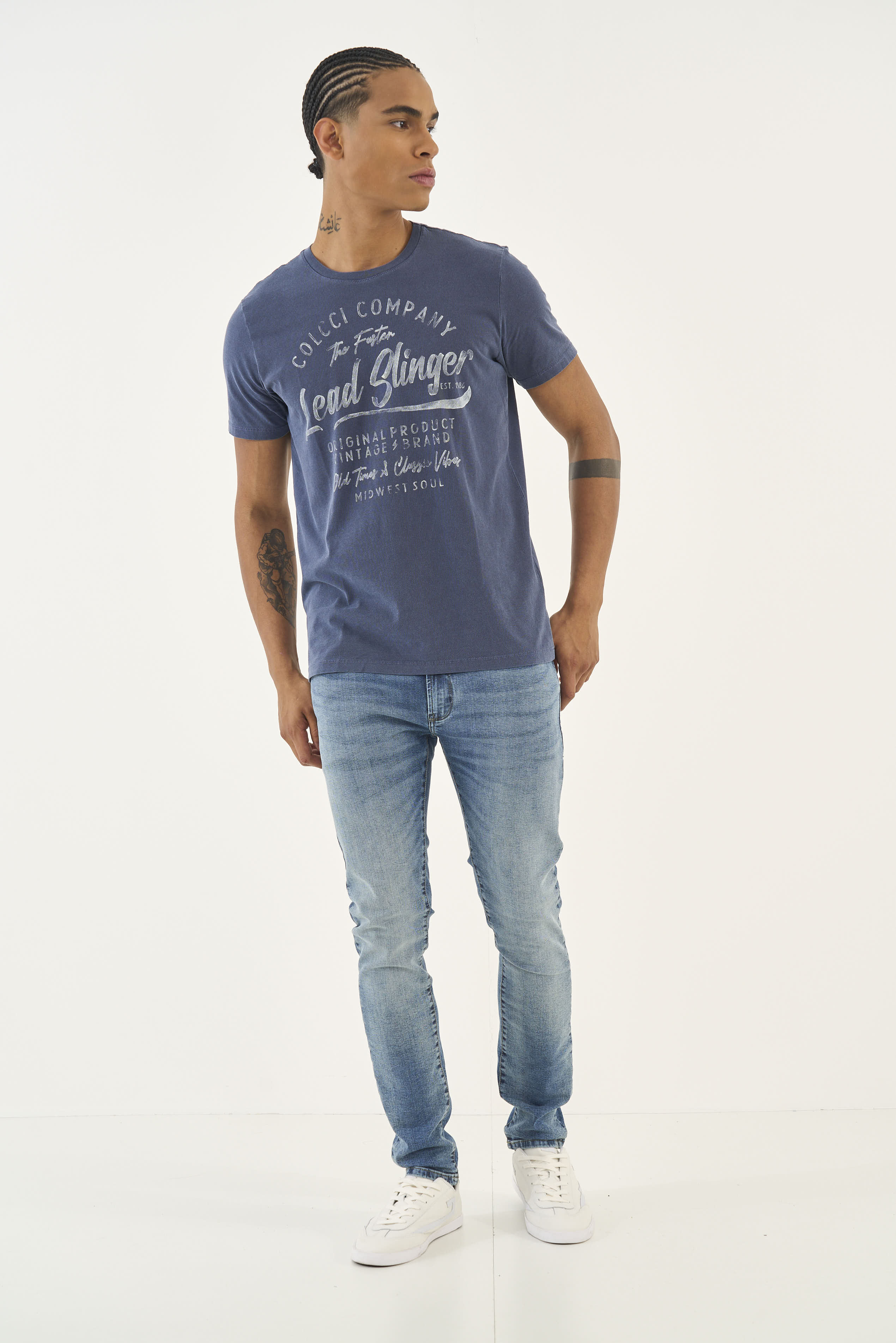 CALÇA JEANS FELIPE 38 INDIGO
