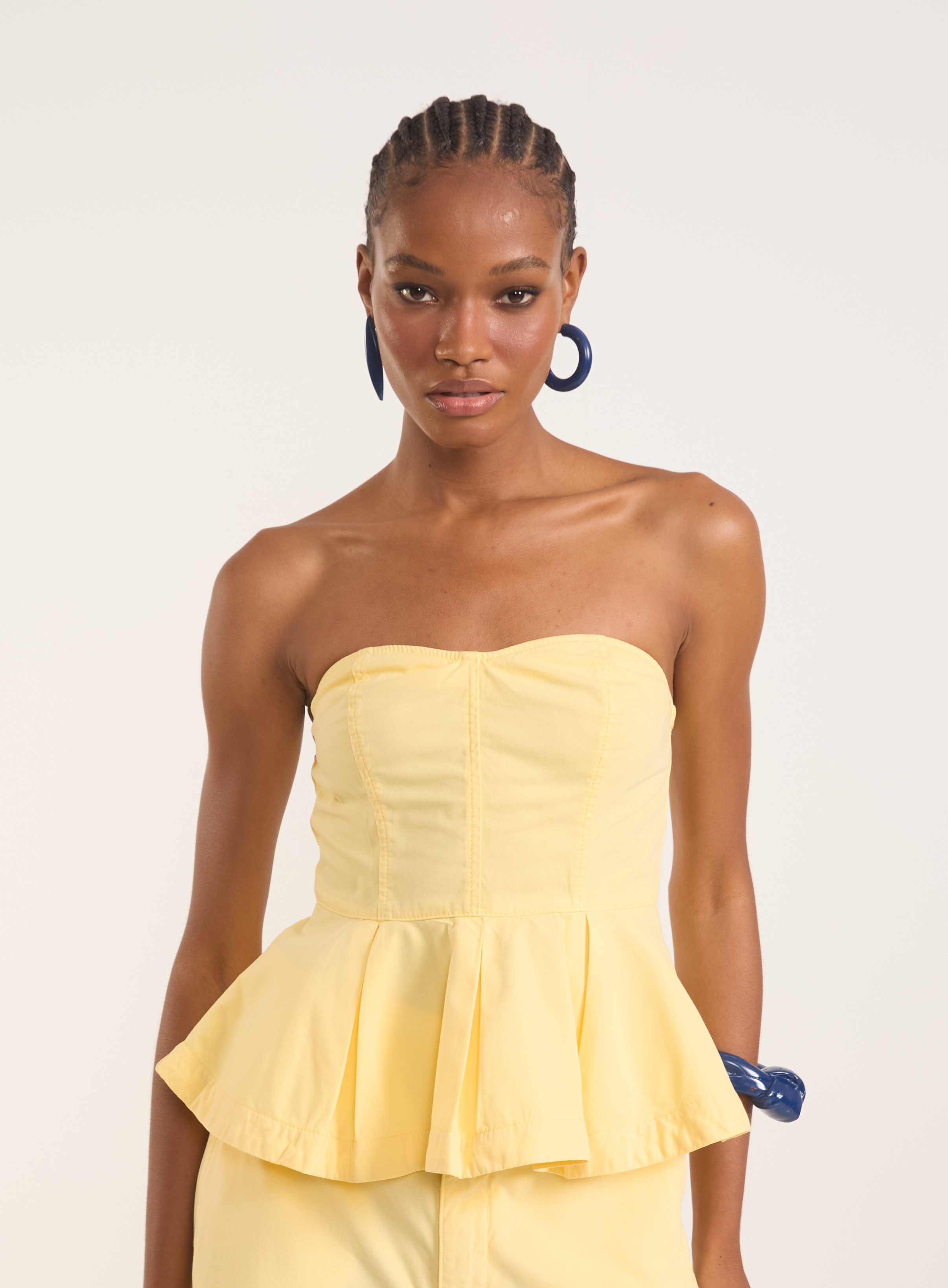 BLUSA SARJA M AMARELO GEMMA