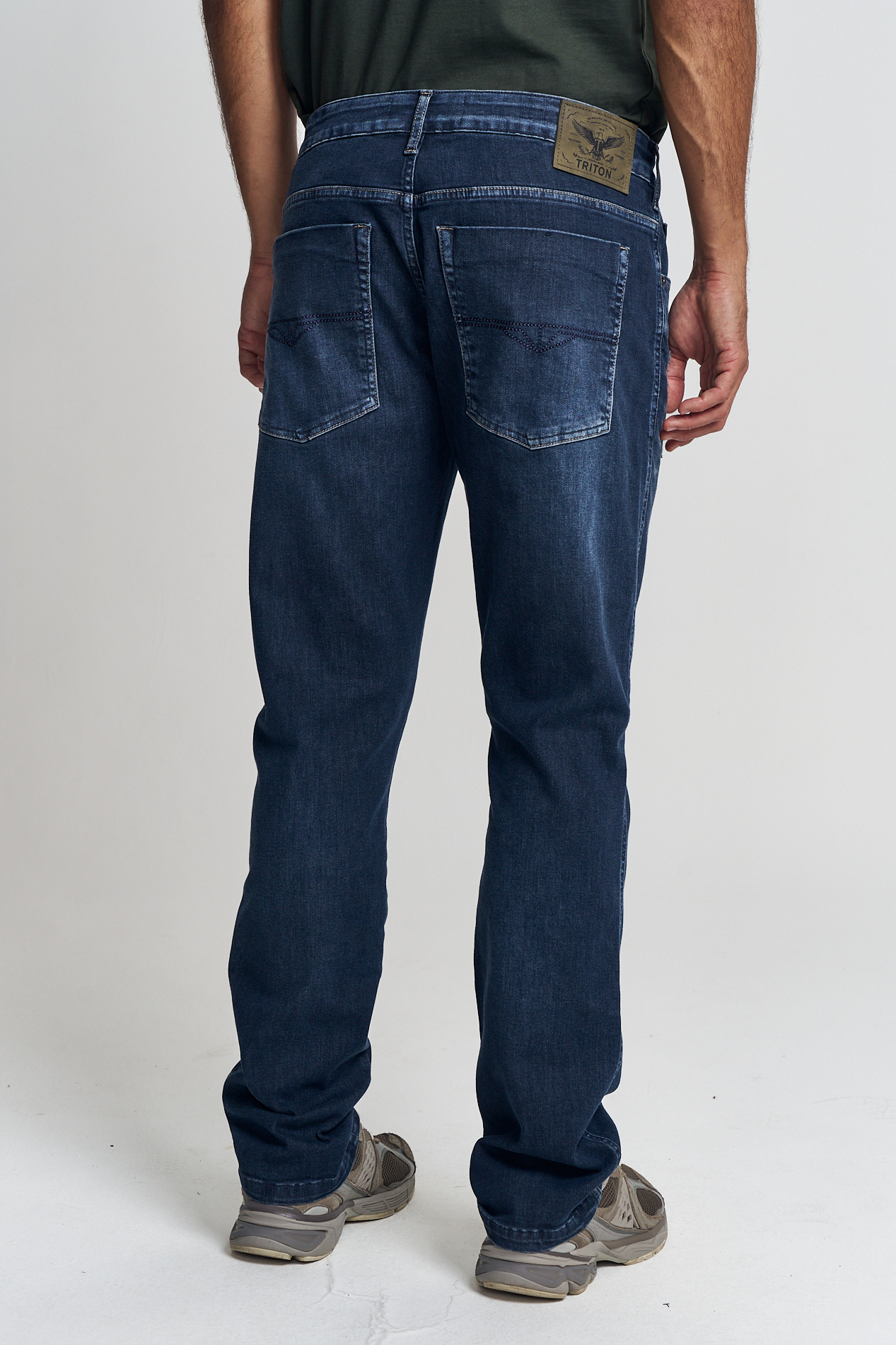 CALÇA JEANS GILSON SLIM 42 INDIGO