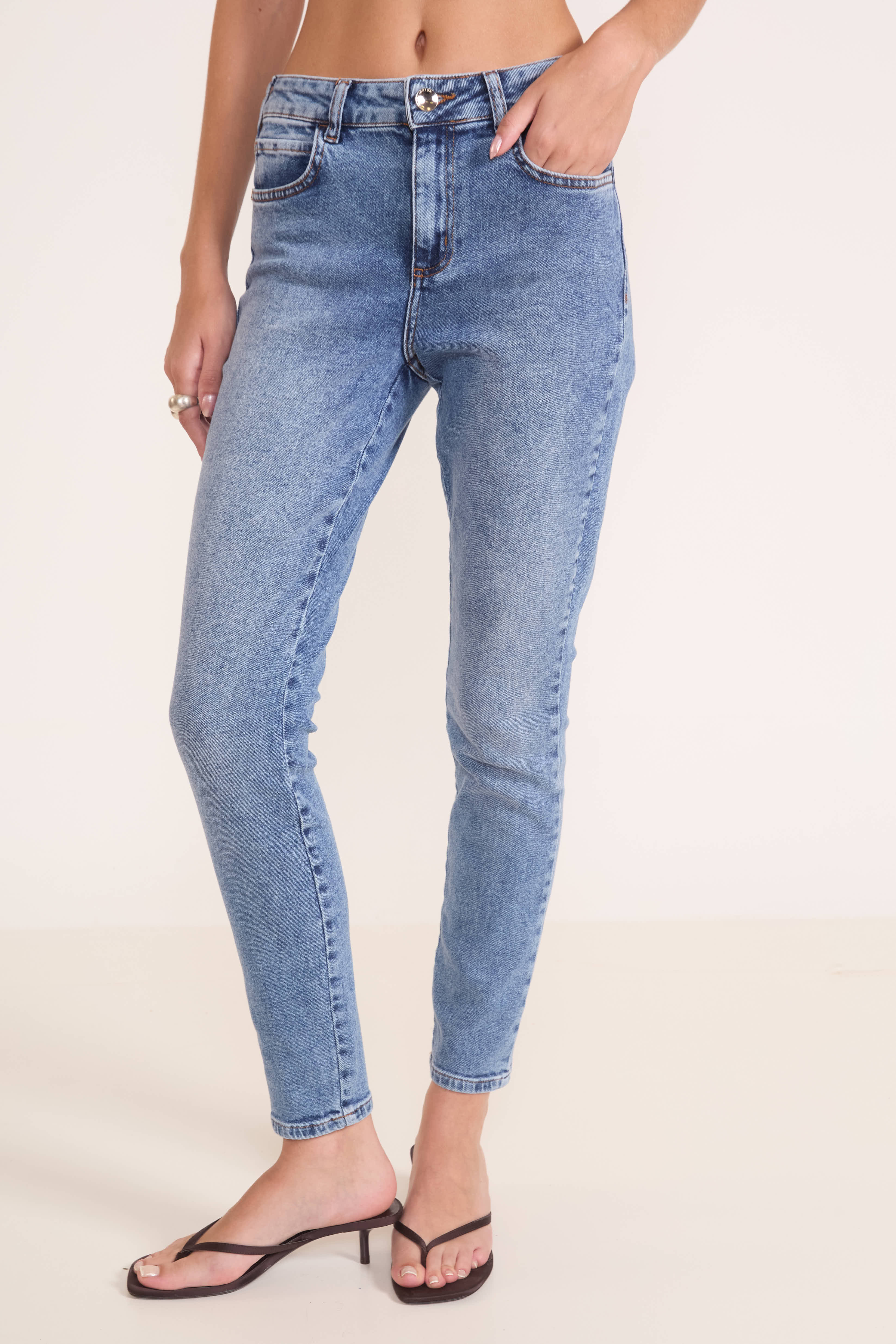 CALÇA JEANS NOVA YORK 36 INDIGO