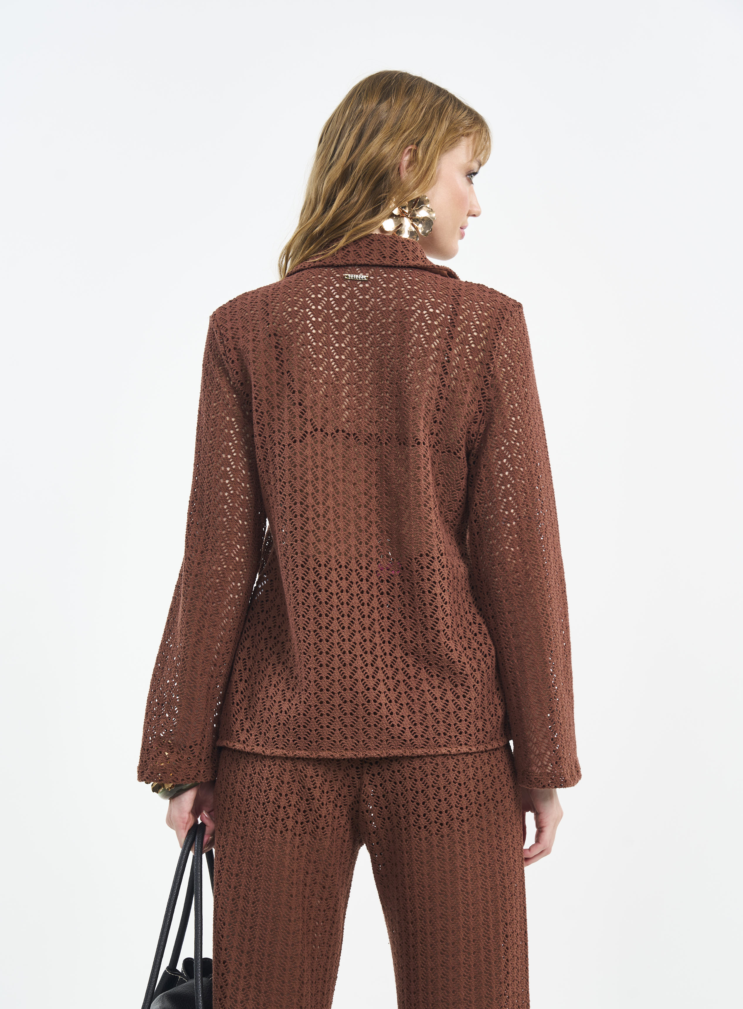 CAMISA COLCCI M MARROM TIRAMISU