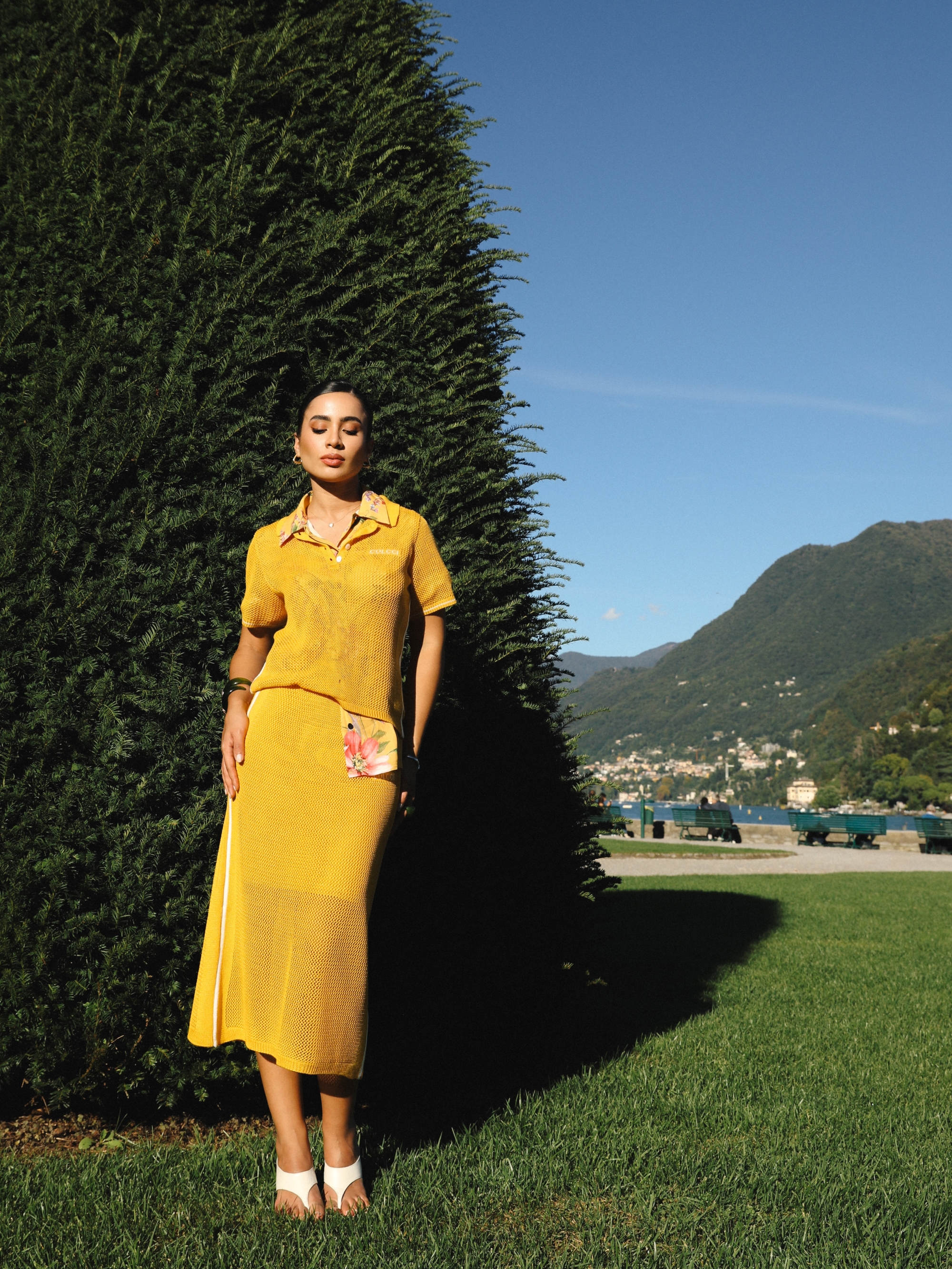 SAIA TRICÔ PP AMARELO SUN GLO