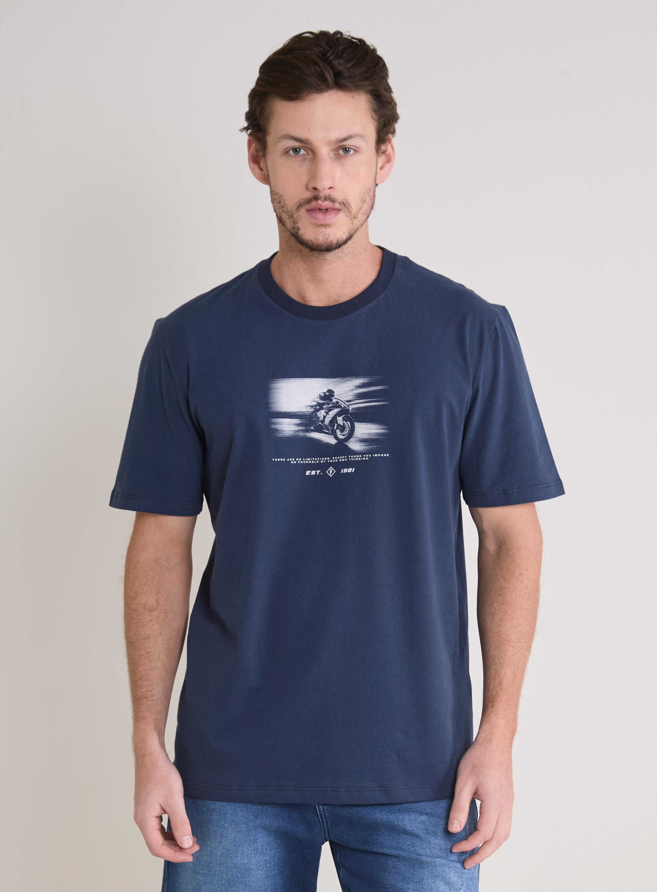CAMISETA FORUM M AZUL OLYMPIC