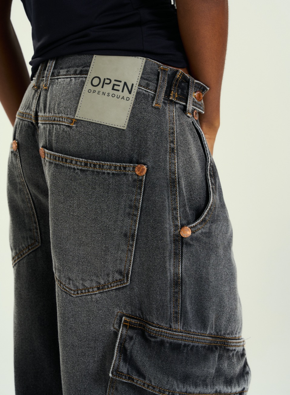 CALÇA JEANS BASIC COMFORT 34 IND.PRETO