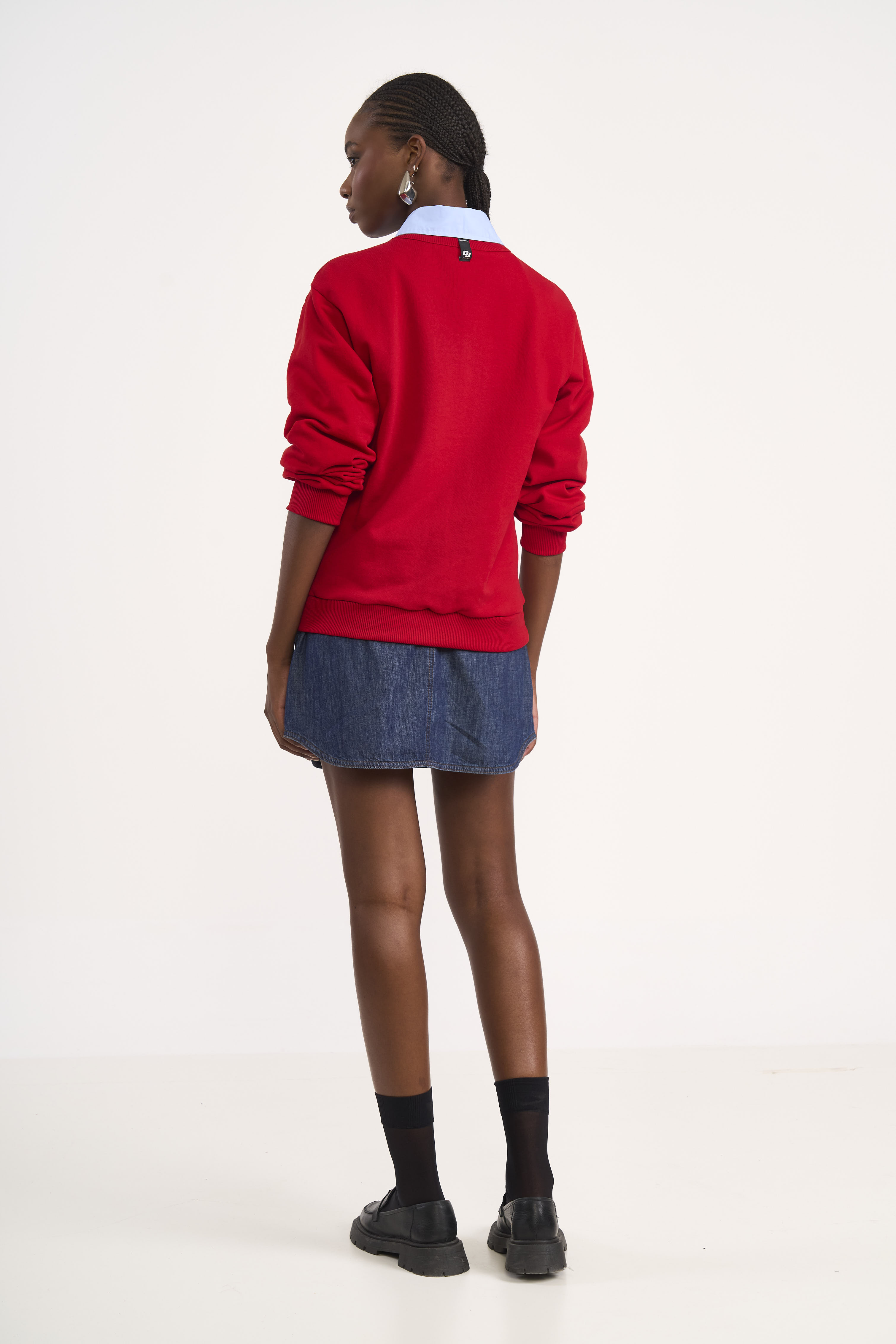 BLUSÃO MOLETOM G VERMELHO SPARKL