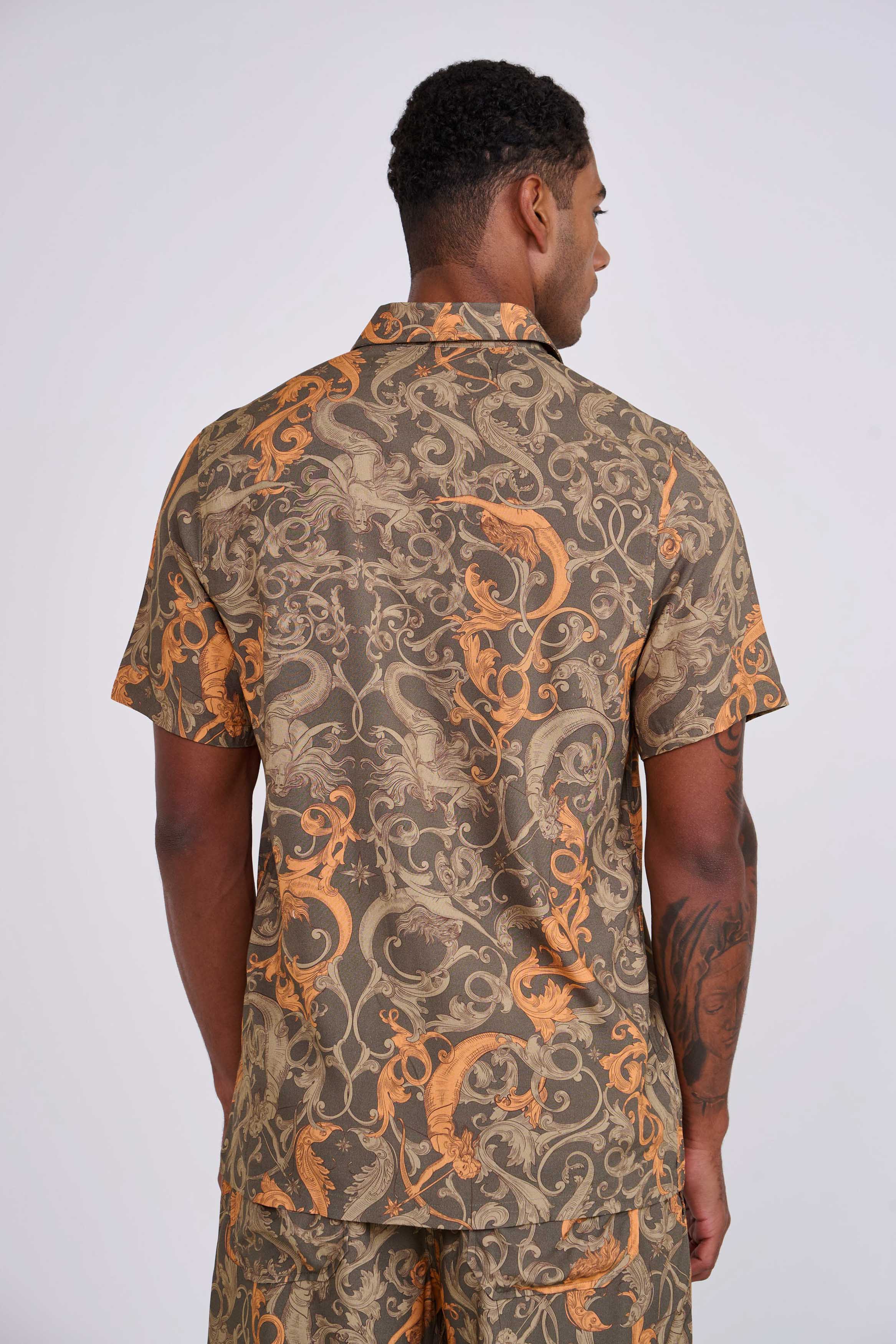CAMISA ESTAMPADA RELAX PP SIRENA