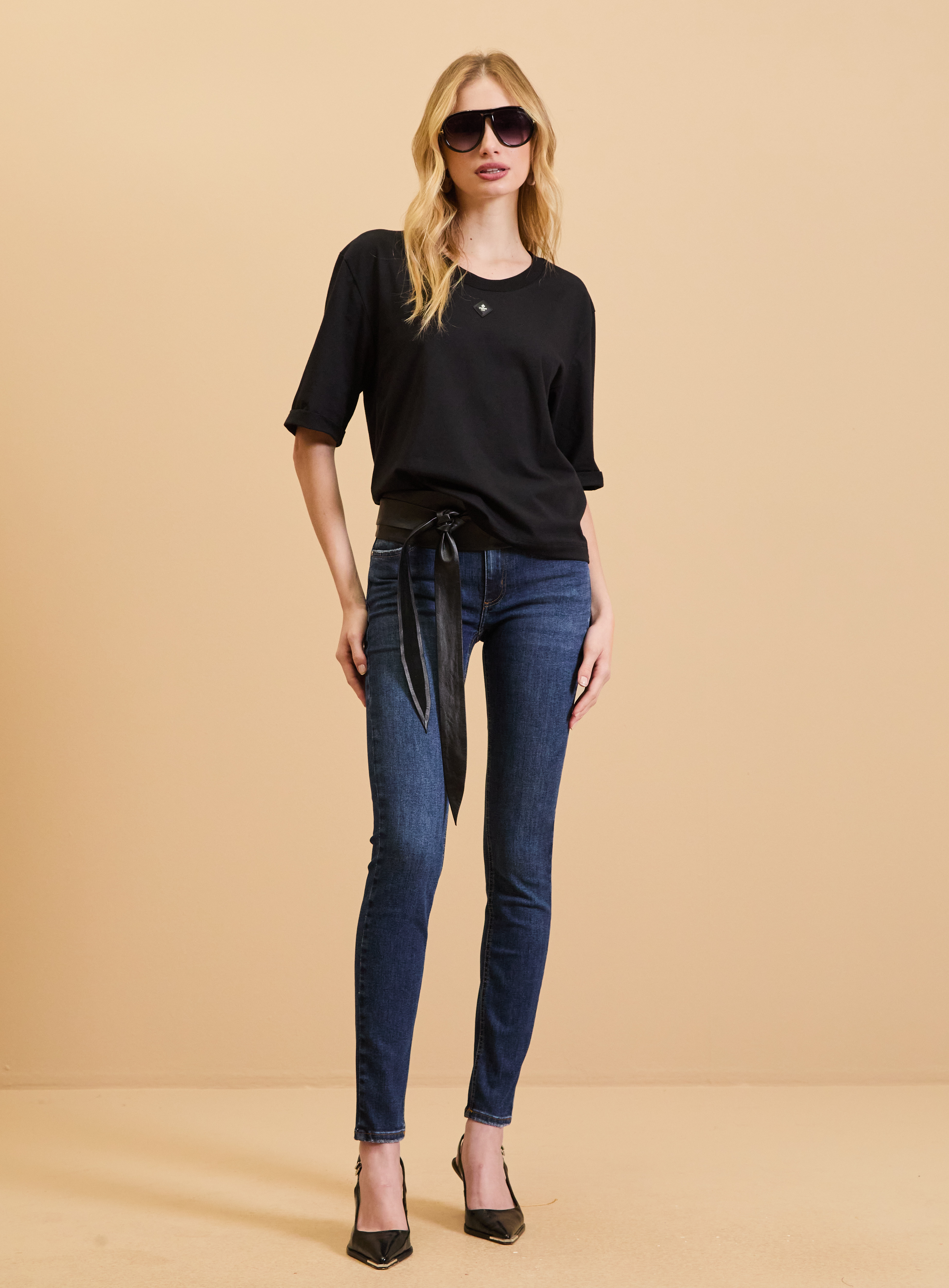 CALÇA JEANS MARISA SKINNY 38 INDIGO