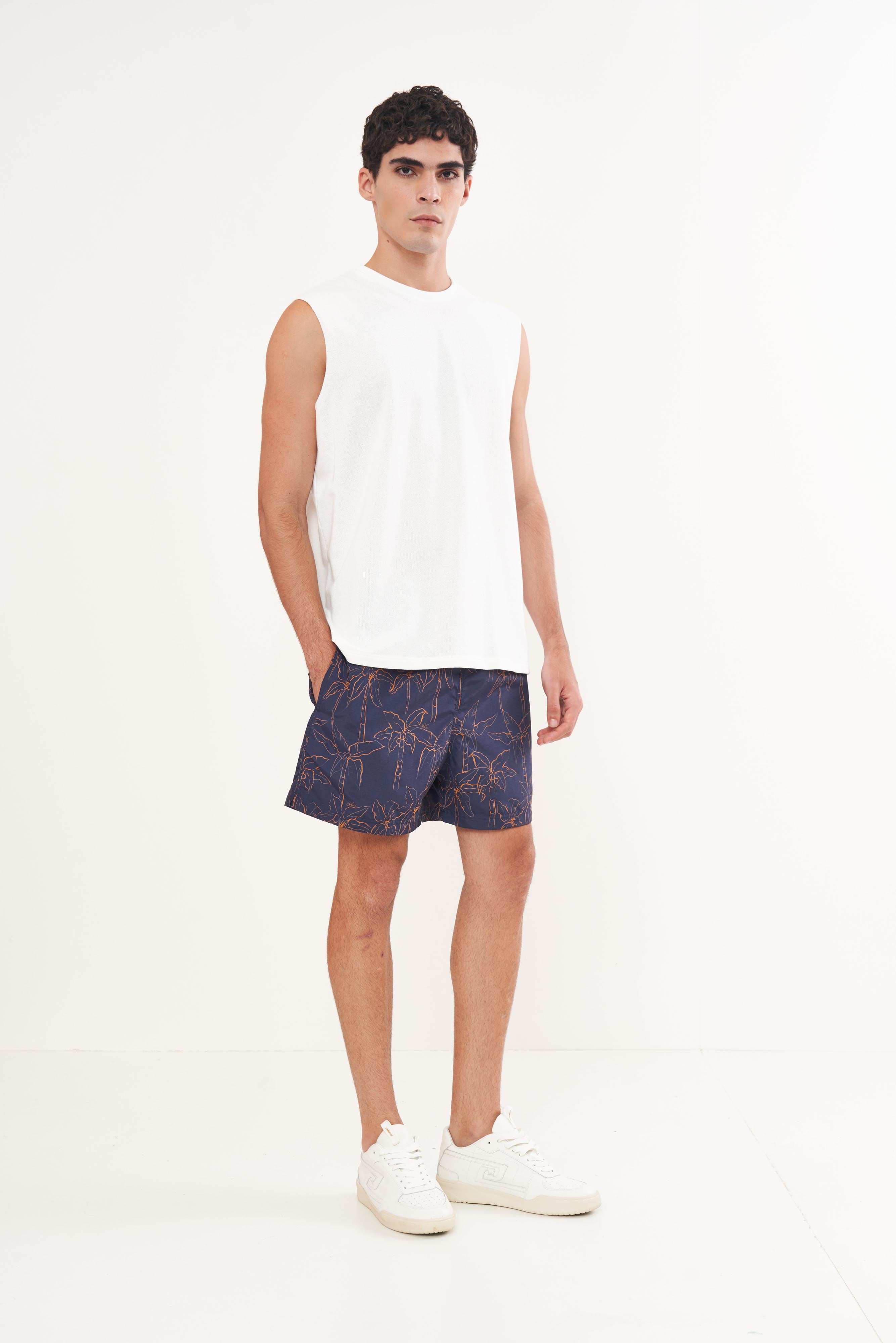BEACHSHORT ESTAMPADO PP TROPICAL