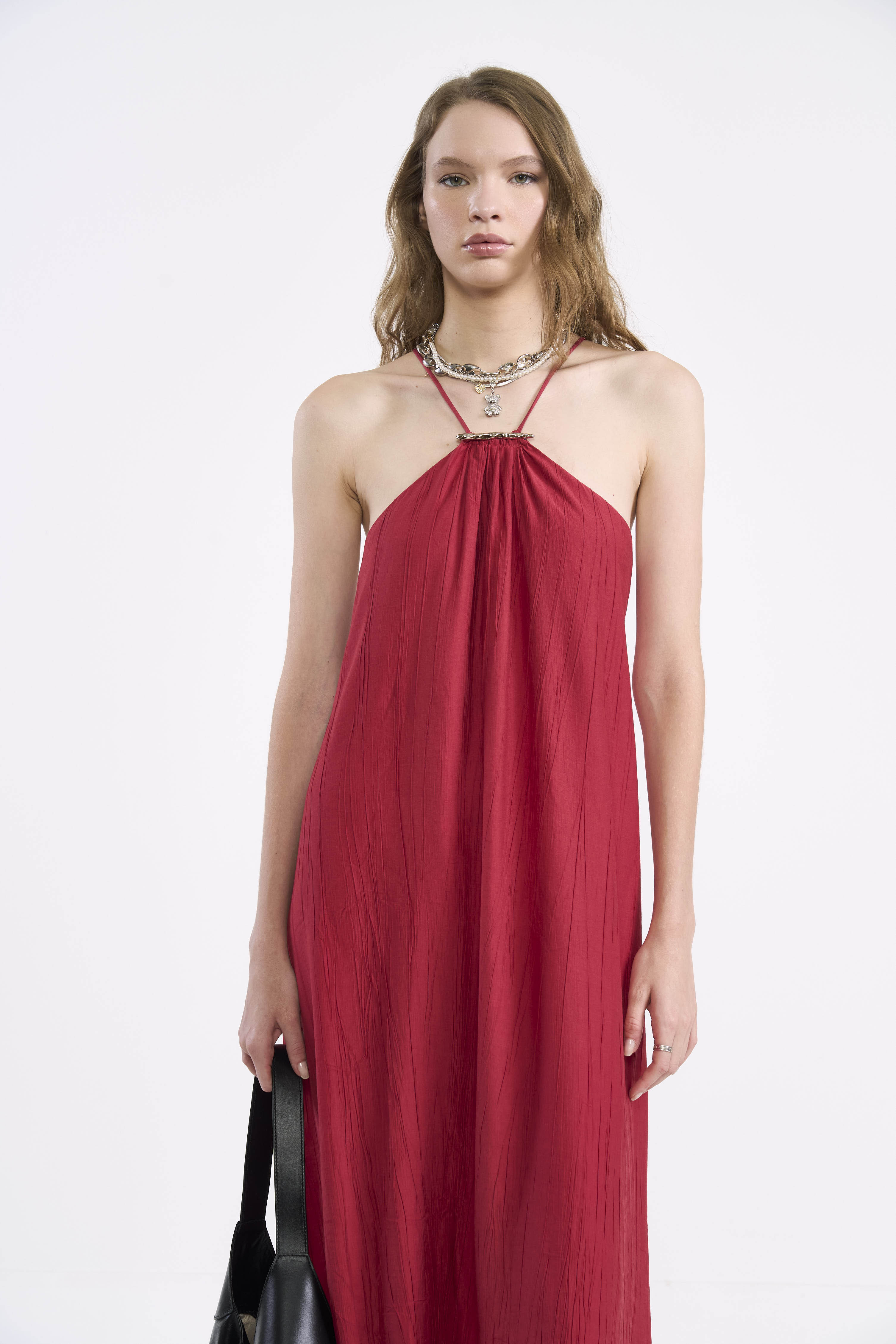 VESTIDO COLCCI M VERMELHO LOVEZ