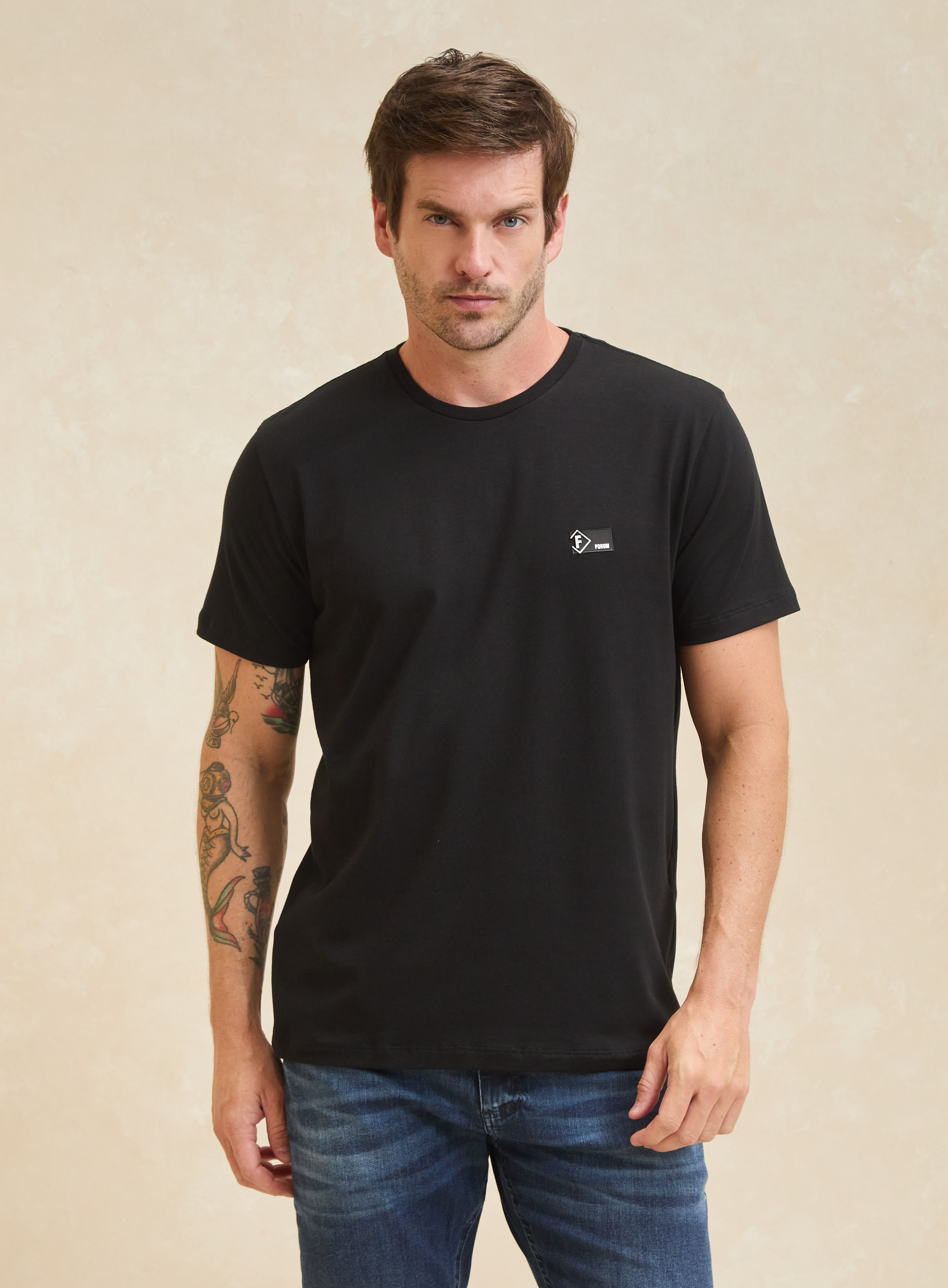 CAMISETA FORUM GG PRETO