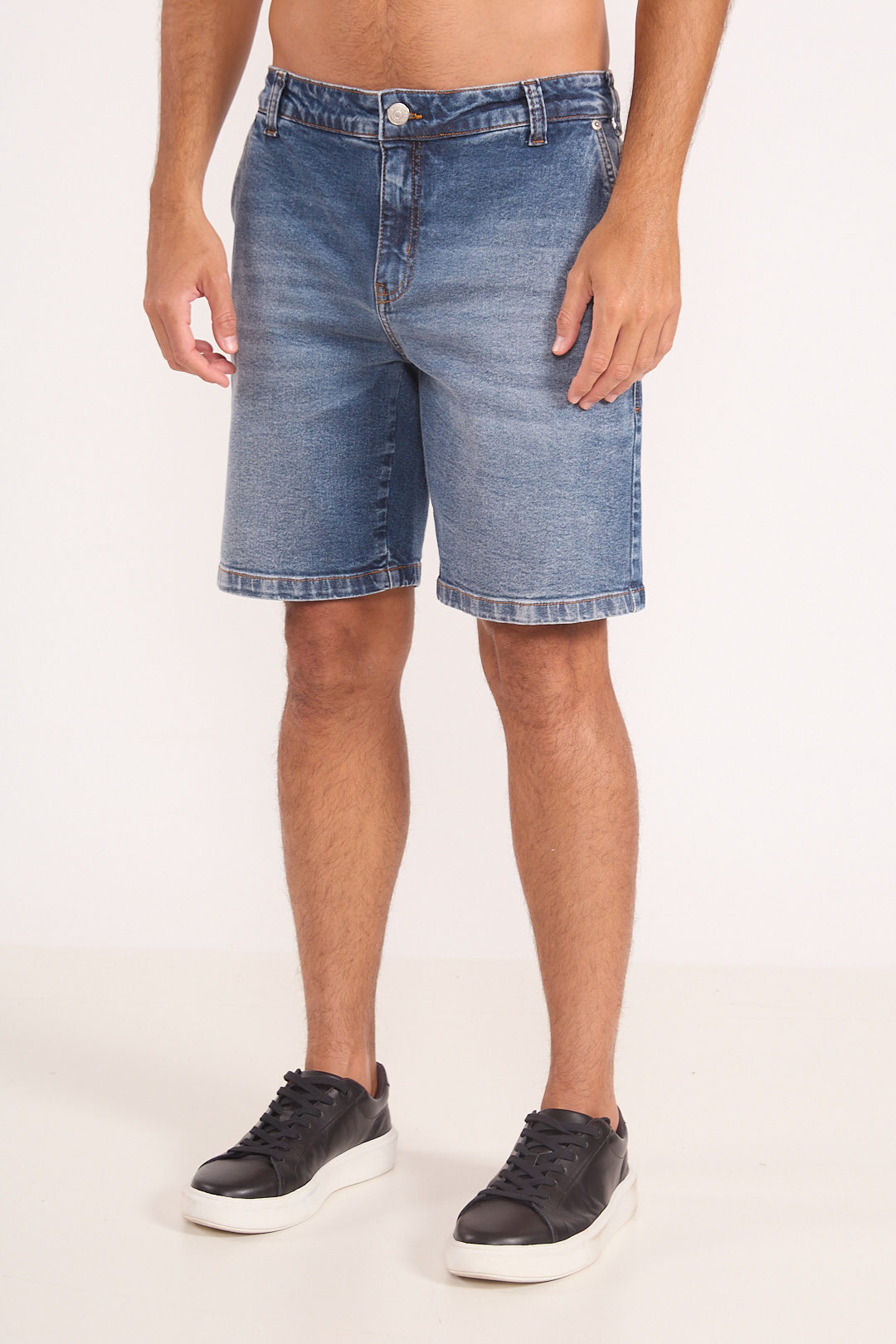 BERMUDA JEANS NEW DAVI 38 INDIGO