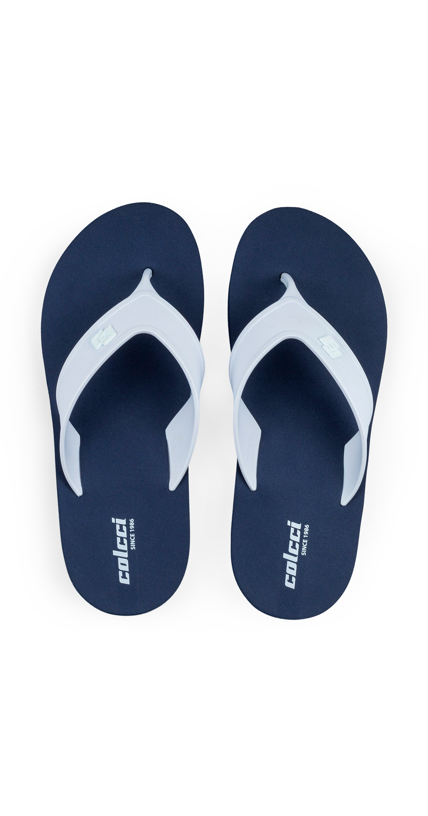 CHINELO COLCCI MASCULINO 39-40 AZUL BLUEBIRD